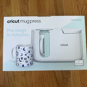 Cricut 2007804 Mug Heat Press - White NIB